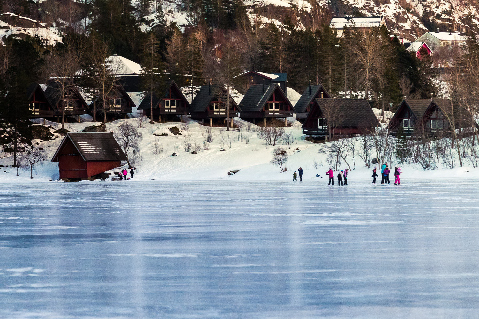 Hytter ved Lofoten Feriesenter